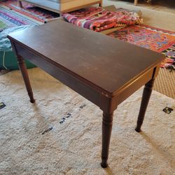 Solid Wood Bench With Storage Room