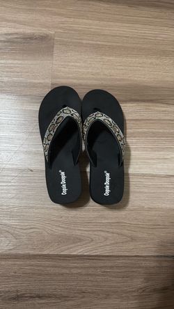 Oopsie Doopsie Beaded platform Flip Flops