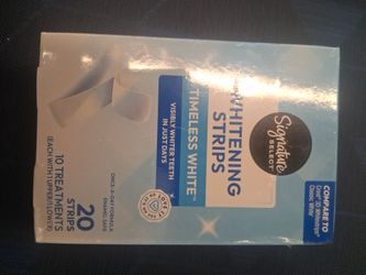 Signature Select Timeless White Whitening Strips 20ct