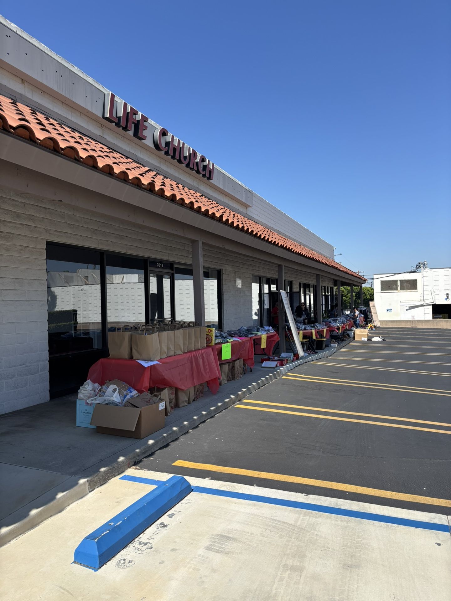 Church - Clothing giveaway 11am-1pm TODAY ONLY