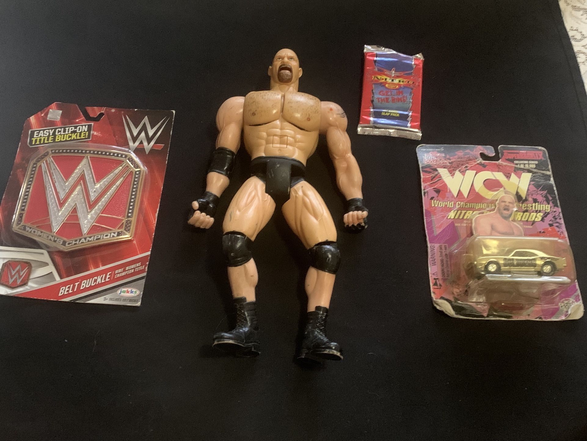 WCW Bill Goldberg Items WWE Belt Buckle