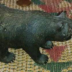 Wooden Bear Carving
