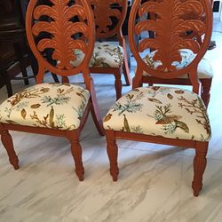 Chairs, Set Of 4, Tommy Bahama Style