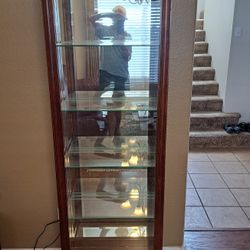 Curio Cabinet With Light
