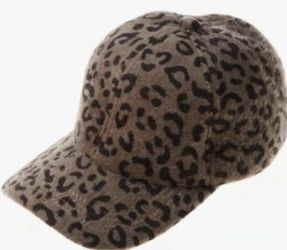 Leopard Print Baseball Hat