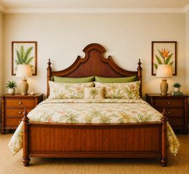 100% Barbados king Tommy Bahama bedroom set 🌴🌴🌴🌴