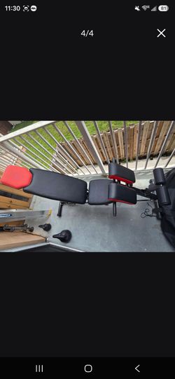 workout bench