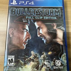 PS4 Bulletstorm