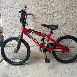 Dynacraft Wipeout Boys 20" BMX Bike, Red, For Kids