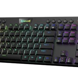 Redragon K619 Horus RGB Mechanical Wired Gamjng Keyboard. Red Switch.
