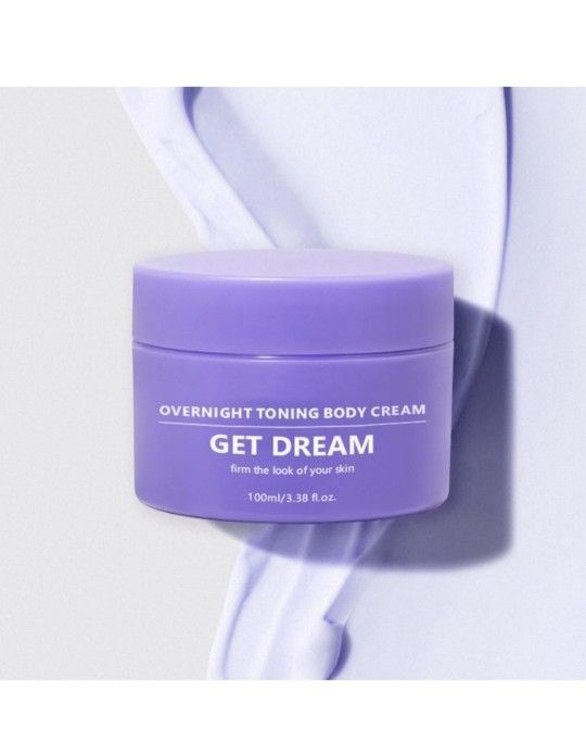 GET DREAMY Overnight Toning Whip, Anti-Wrinkle Skin Tightening Gel, Body Firming Whip