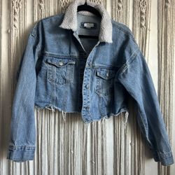 Forever 21 Cropped Denim Jacket