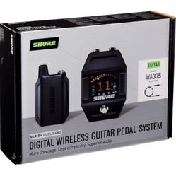 Shure GLX-D16+ Guitar Pedal System w/ Cable,