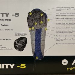 hi-tec infinity mummy sleeping bag