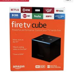 Amazon 4k Fire Tv Cube