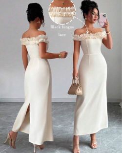White dress