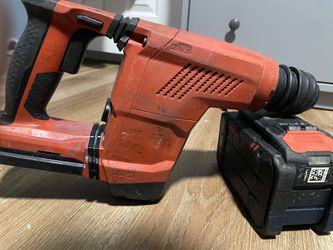Hilti sds TE 6-22 with battery