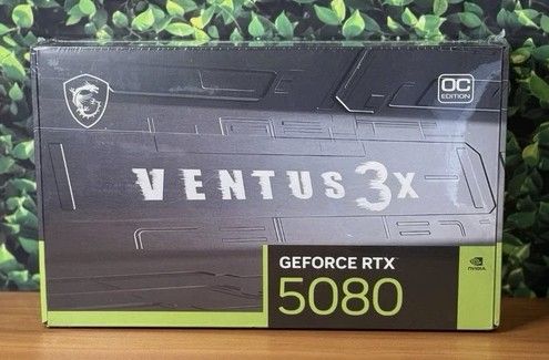 MSI RTX 5080 VENTUS 3X OC PLUS Graphics Card BRAND NEW