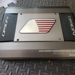 Orion 2400W HCCA High Current Competition  Class D Mono Amp