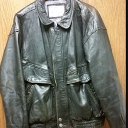 Bill Blass Leather Bomber Jacket & dozens more items posted here