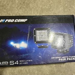 Pro Comp S4 LED Sport Lights Pair Pack
