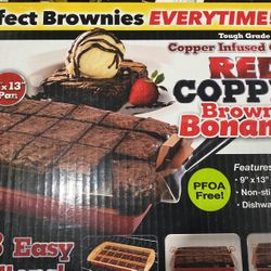 Perfect Brownies Red Copper
