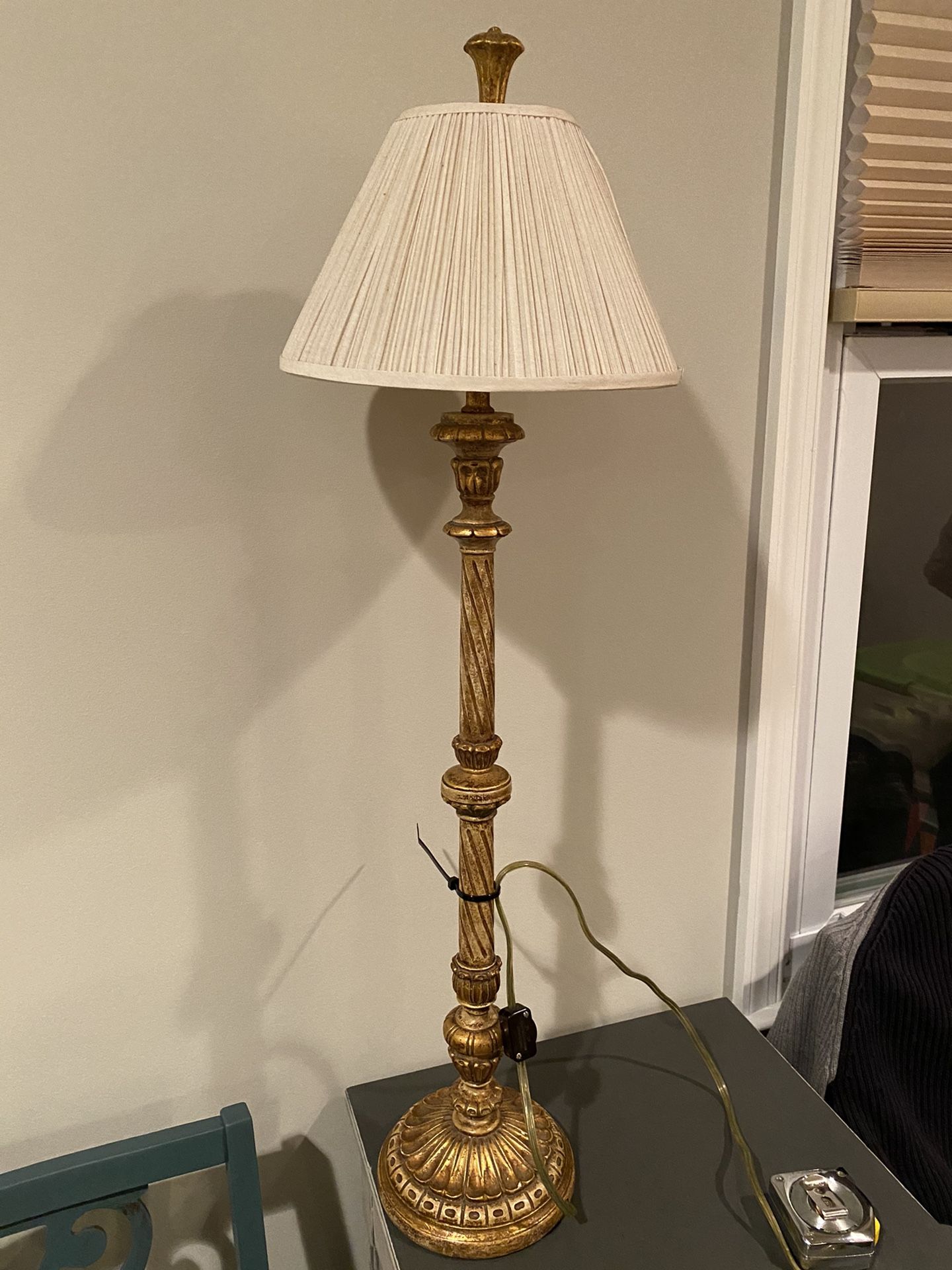 Vintage Brass Lamp With 2 Sets If Brightness