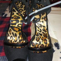 Sexy Heels 7 1/2 Black Only Walked Them In House 2 High 