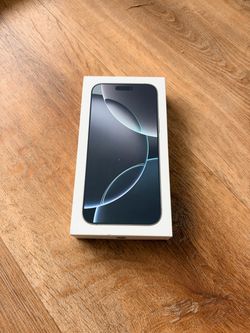 iPhone 16 Pro Max – 1TB – White Titanium – Like New, Original Box