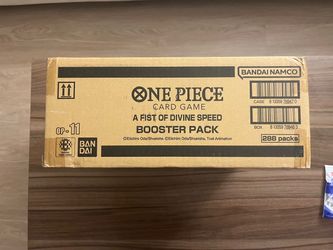 OP 11 Booster Box Case - A Fist of Divine Speed