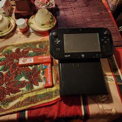 Wii u.system only and cables
