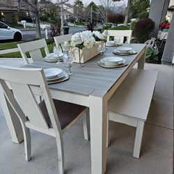 Table And Chairs Dining Room Table Kitchen Table Solid Wood Delivery Available