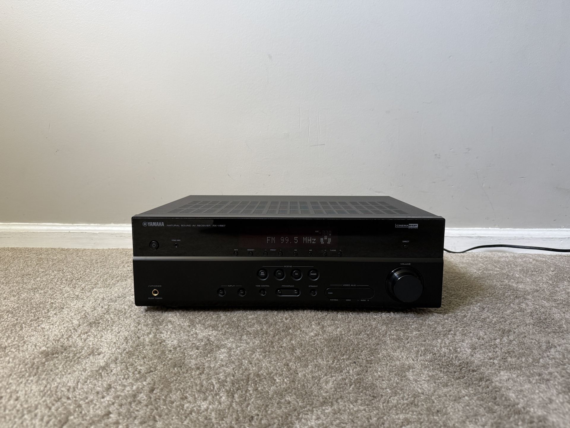 Yamaha RX-V567 7.1 HDMI Home Theater Surround Receiver