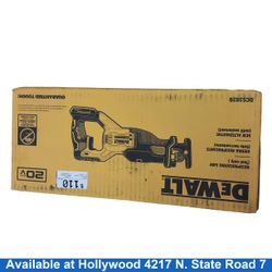 Dewalt Dcs382b Yellow Cordless Reciprocating Saw
