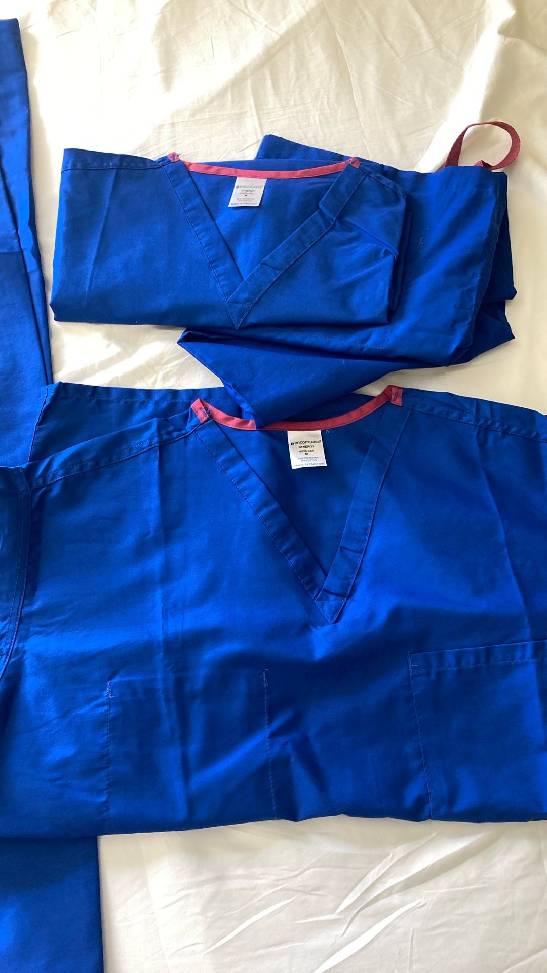 Never Worn Medium Royal Blue Scrubs