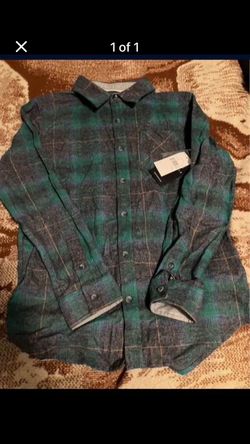$10, New Boys Flannel Shirt size Large