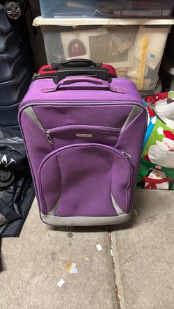 Embark Purple Rolling Carry-On Luggage