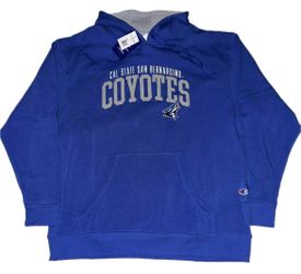 CSUSB Cal State San Bernardino Hoodie Sweatshirt Mens Medium XL & 2XL New