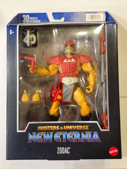 MASTERS OF THE UNIVERSE. MASTERVERSE. NEW ETERNIA. ZODAC 7" ACTION FIGURE.