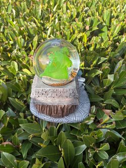 Disney Snow Globe with Green Figure