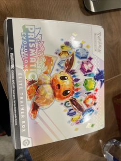 Pokémon Scarlet & Violet Prismatic Evolutions Elite Trainer Box