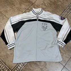 Majestic NLB New York Mets Jacket Men Size XXL 