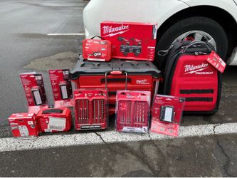 Assorted Milwaukee Tools
