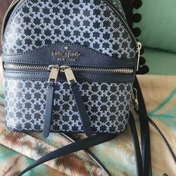 Kate Spade New York SPADE LINK MINI CONVERTIBLE BACKPACK (Authentic)