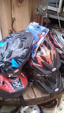 (6) Bike Helmets $15 for all, different sizes