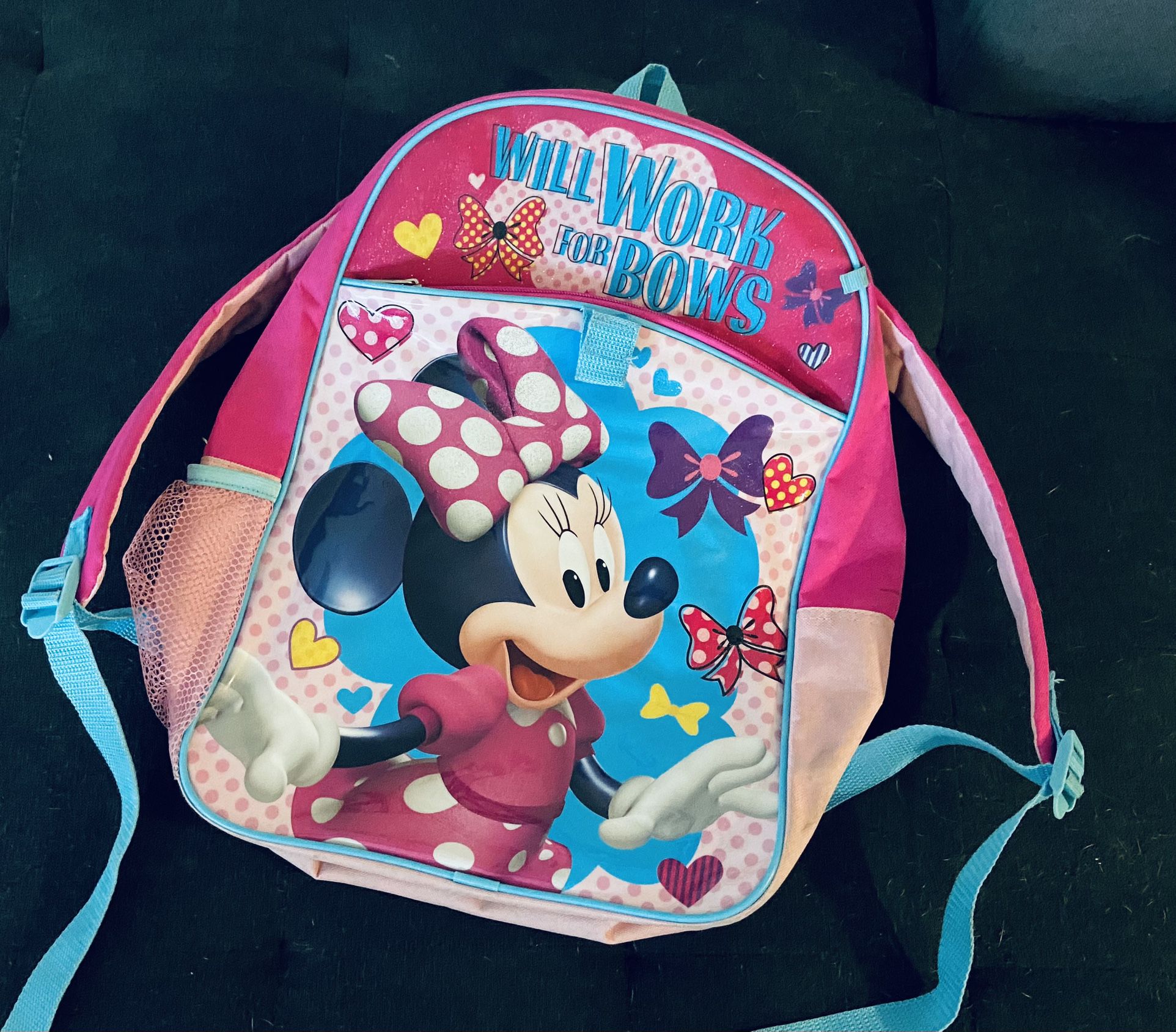 Little girls Minnie Mouse Backpack 