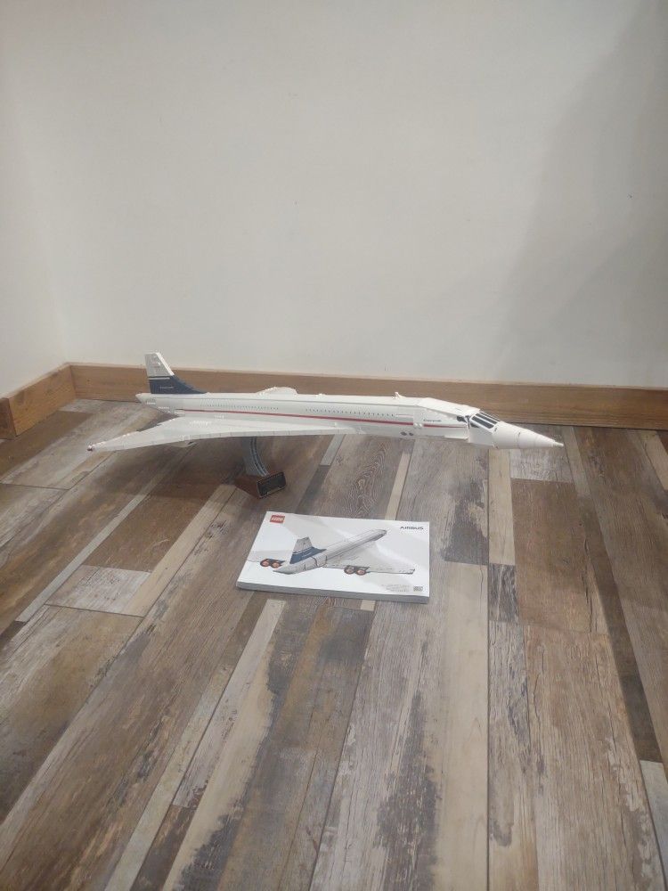 Lego Concorde Plane