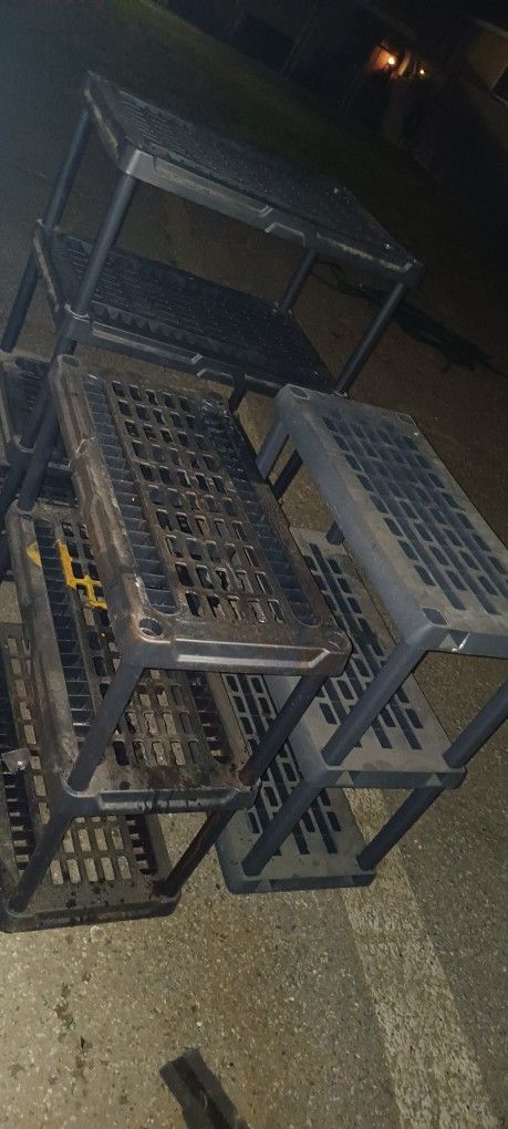 Storage Shelves Take All 3...$10