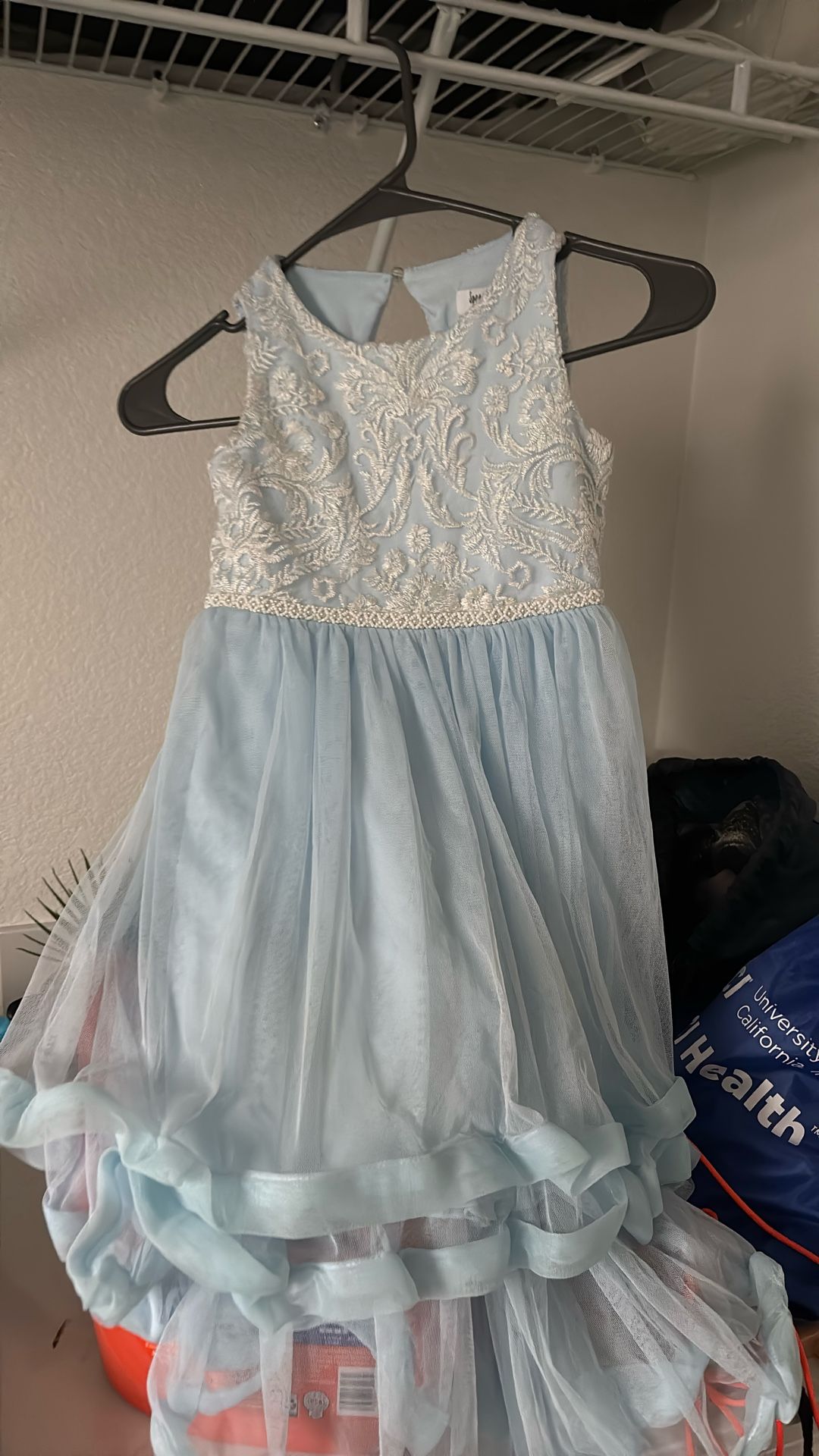 Two Beautiful Girls Party Dresses Together Age 5 Year Only