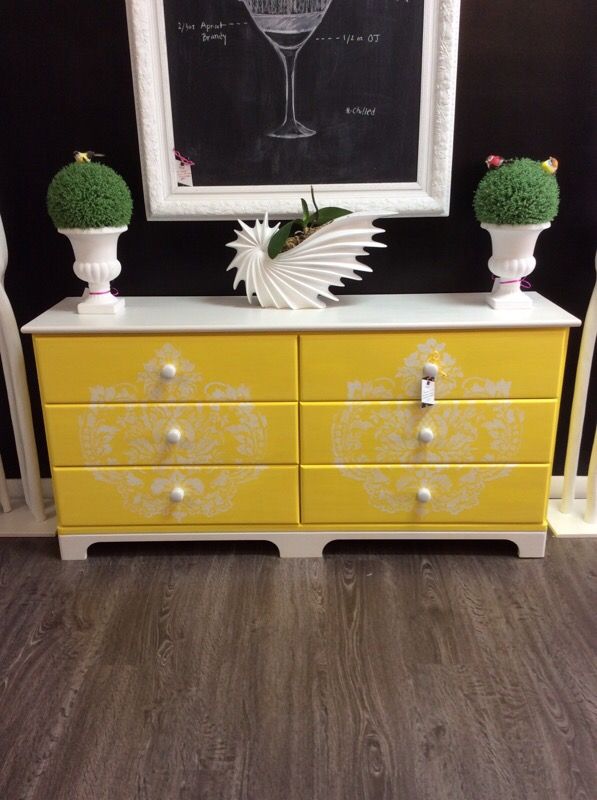 The Painted Ox - Yellow Dresser